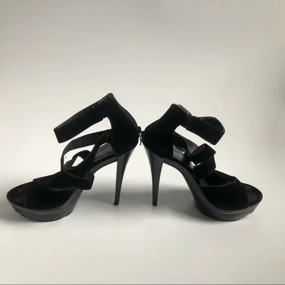 Natasha strapped Sexy High Stiletto Heel Platform Open Toe Sandals - Picture 2 of 9